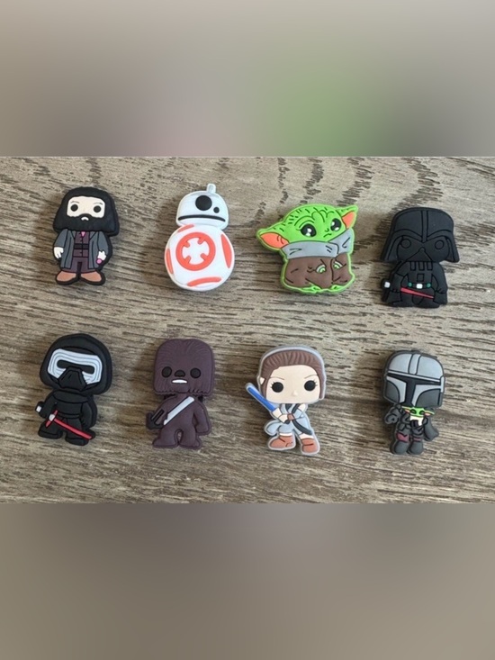 Croc Charms Other - Star Wars Charms For Crocs Set Of 8